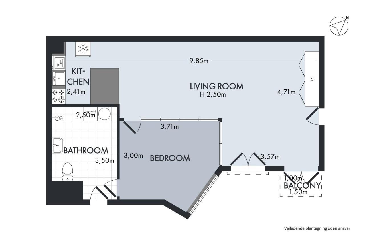 Sanders City - Popular One-Bedroom Apartment In The Lovely Capital Copenhague Exterior foto